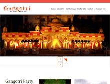 Tablet Screenshot of gangotripartyplot.com